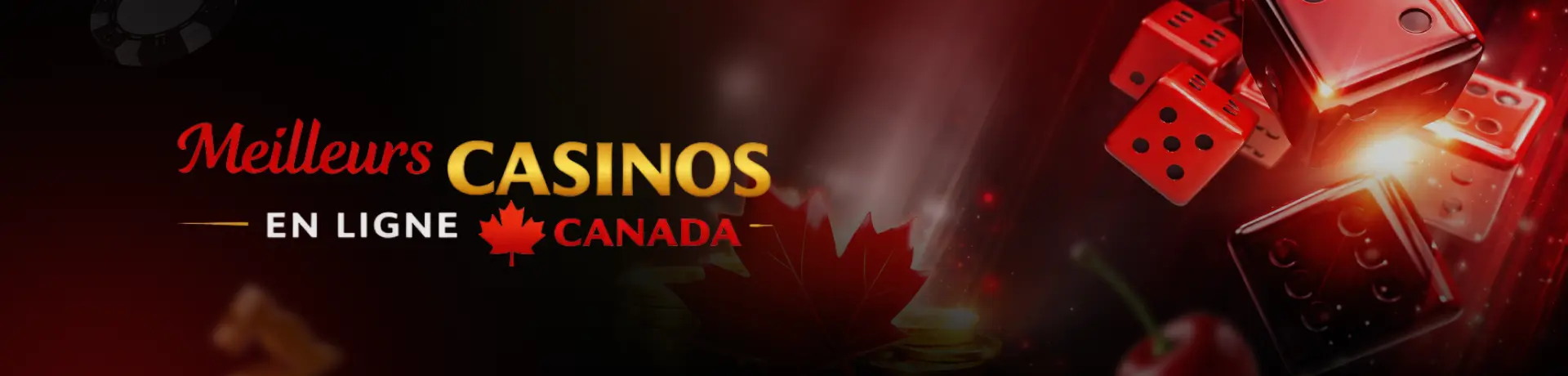 Meilleurs Casinos en Ligne Canada Banner